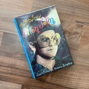 The Many Lives Of Elton John Vintage Biography Music Book Hardcover Susan Crimp